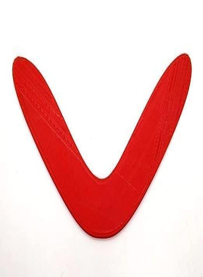 CERO ® 3D Printed Outdoor Plastic Boomerang for Kids, 5 to 15 Year Old Boy | Girls (Red PLA Plastic) V.A.05.25